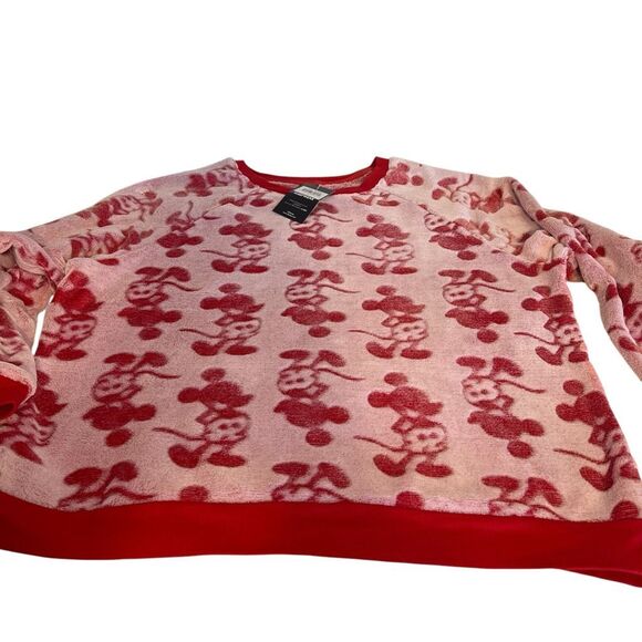 Disney Women's Red Mickey Mouse Pajama Set - Picture 5 of 10